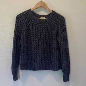 Blue Knitted Sweater